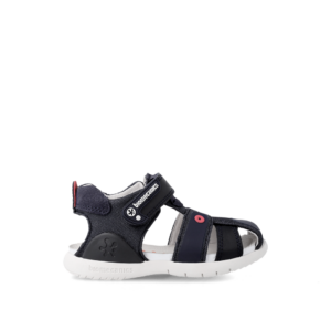 Sandale fermée garçon — Bleu Marine -  222234-A