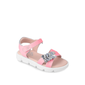 Sandale fille légère à scratch — Rose 232426-B