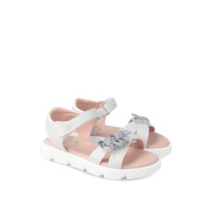 Sandale fille légère à scratch — Blanc 232426-C