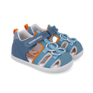 Sandale Barefoot Bébé Sport Lacets Déco 252170-A556
