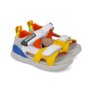 Sandale sport enfants — Blanc multicolore 252218-C696