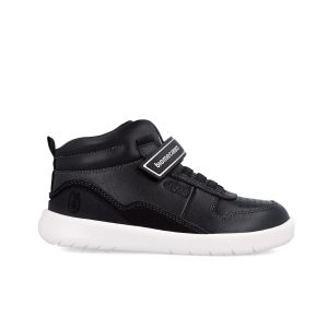 Baskets montantes garçon noir et blanc 251242-A054