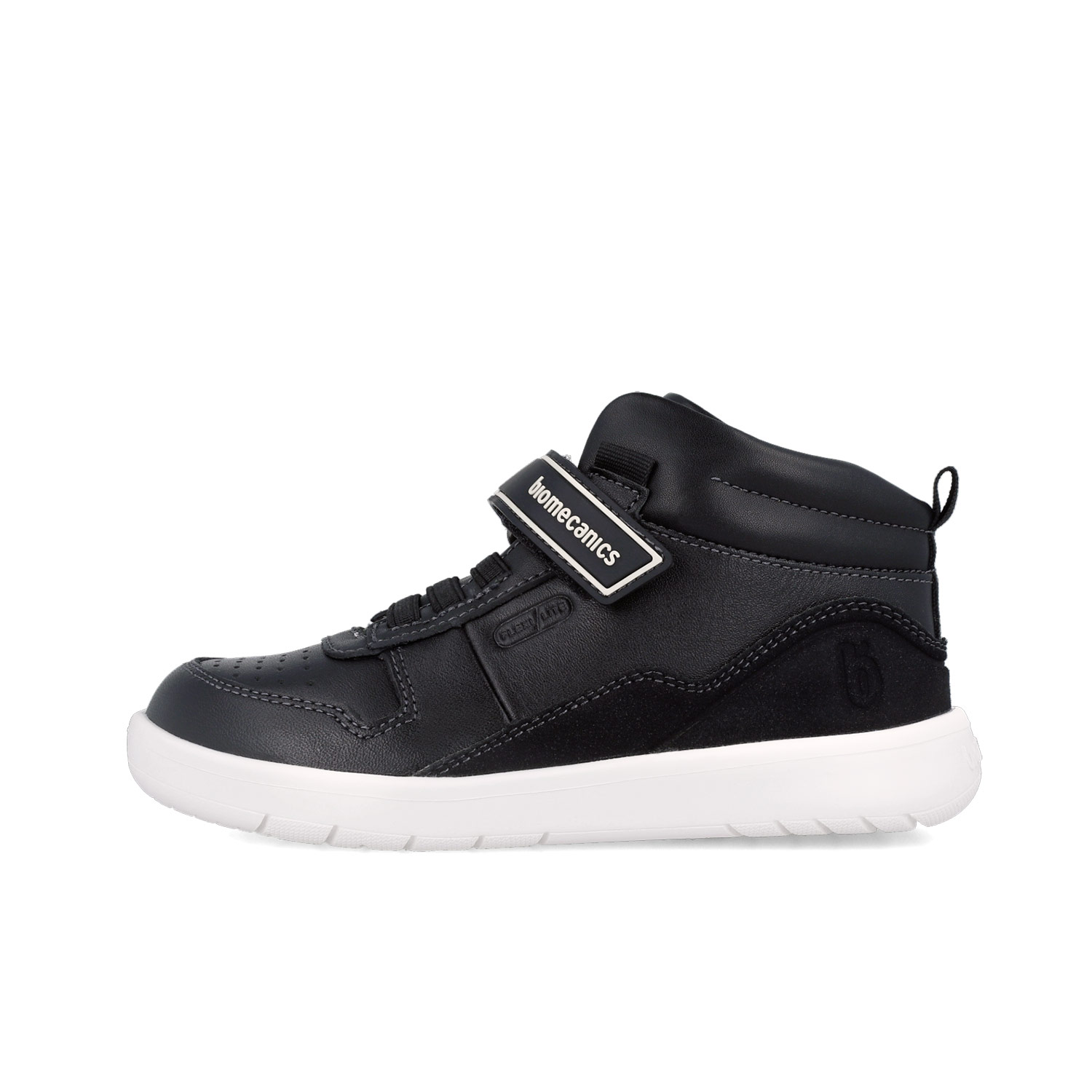Baskets montantes garçon noir et blanc 251242-A054 – Image 5