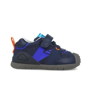 Baskets enfant Biomecanics bleu marine et bleu électrique 251131-B183