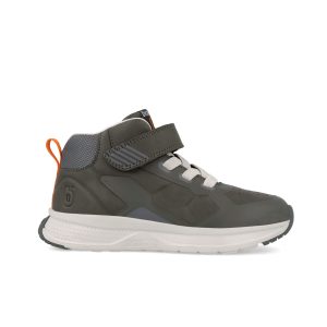 Baskets montantes garçon vert militaire 251252-A089