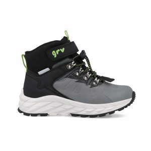 Bottes de randonnée enfant Garvalín GRVTEX gris et noir 251528-C156